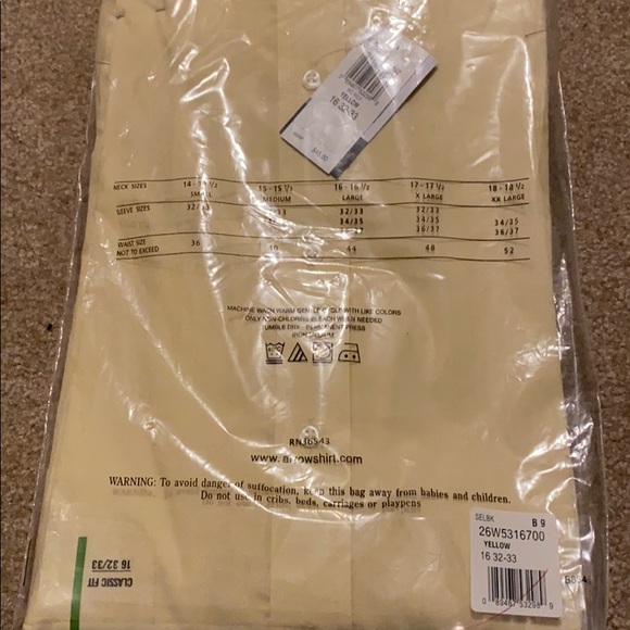 NWT Men’s Dress Shirt - Picture 4 of 4